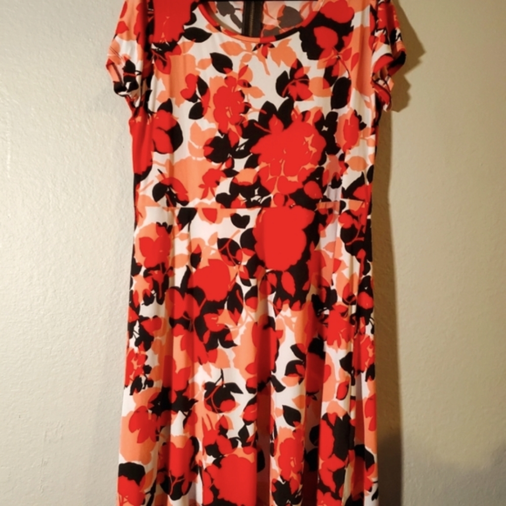 Floral Michael Kors Plus Size Dress
